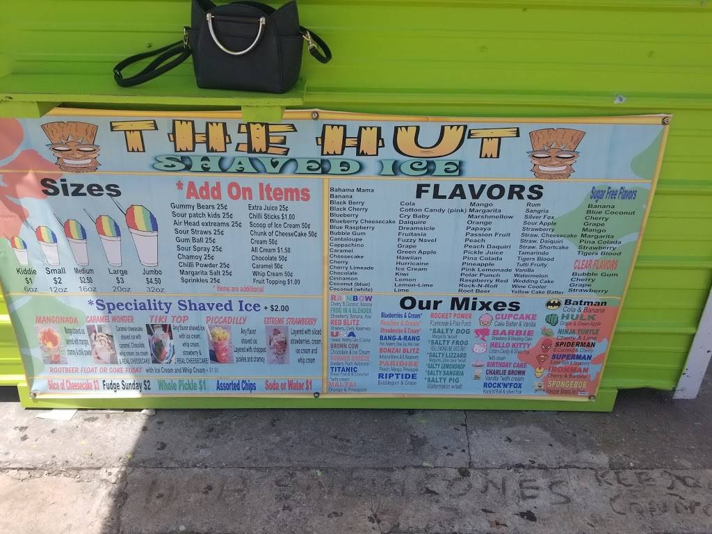 The Hut Shaved Ice | restaurant | 6122 S Western Ave, Oklahoma City, OK 73139, USA | 4055344887 OR +1 405-534-4887