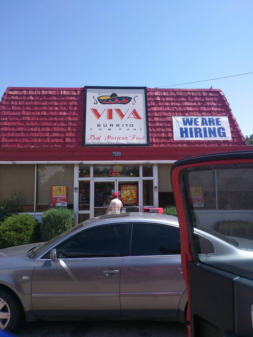 Viva Burrito | restaurant | 7550 N Pecos St, Denver, CO 80221, USA | 3034127391 OR +1 303-412-7391