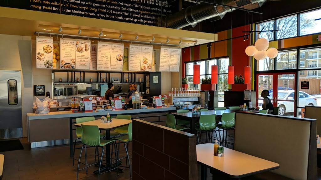 Zoës Kitchen | restaurant | 5840 Roswell Rd Suite 300, Sandy Springs, GA 30328, USA | 4042605607 OR +1 404-260-5607