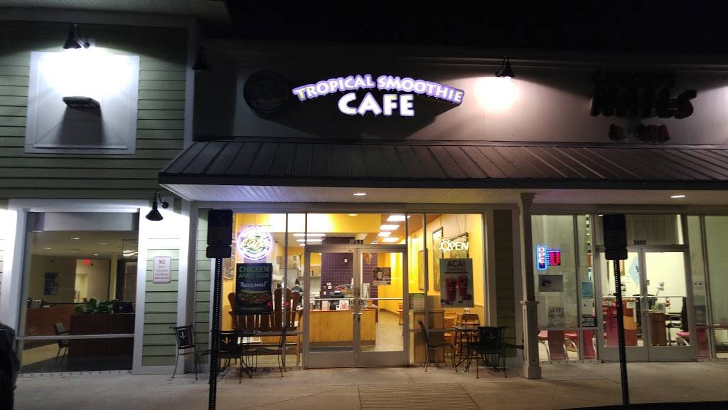 Tropical Smoothie Cafe | restaurant | 2695 Roosevelt Blvd, Clearwater, FL 33760, USA | 7275361800 OR +1 727-536-1800