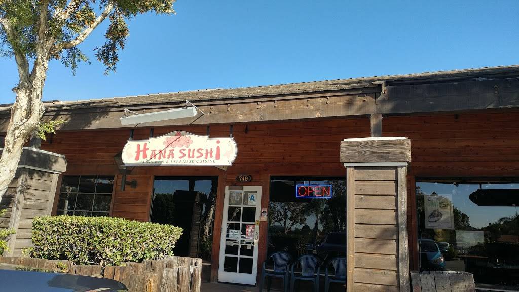 Hana Sushi | restaurant | 749 Jamacha Road, El Cajon, CA 92019, USA | 6193281583 OR +1 619-328-1583