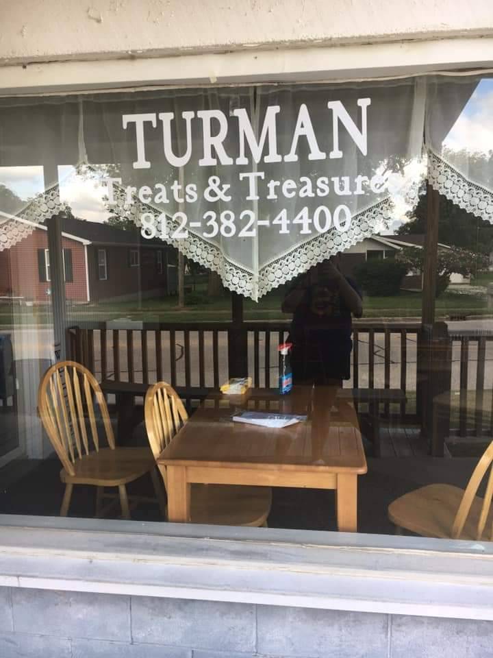 Turman Treats & Treasures | restaurant | 2269 IN-63, Fairbanks, IN 47849, USA | 8123824400 OR +1 812-382-4400
