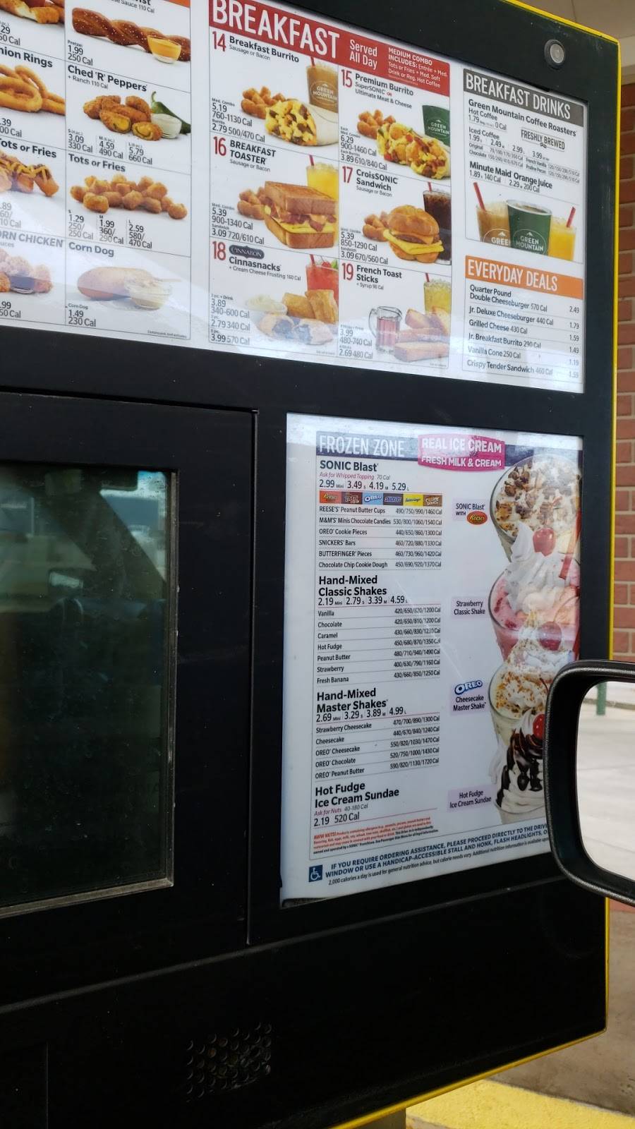 Sonic Drive-In | restaurant | 219 W Missouri, Walters, OK 73572, USA | 5808753555 OR +1 580-875-3555