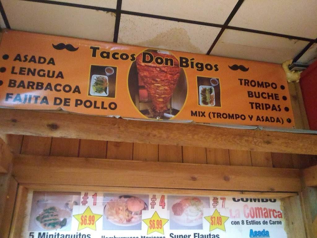 Tacos Don Bigos | restaurant | 5131 West Ave, San Antonio, TX 78213, USA | 2103408050 OR +1 210-340-8050