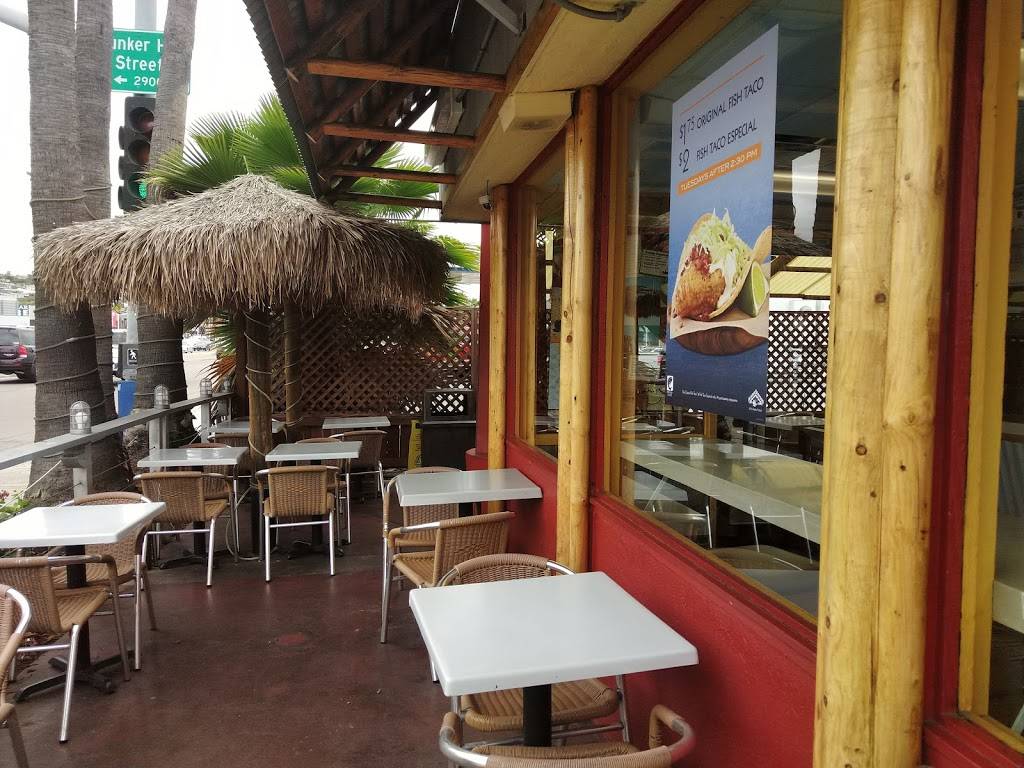 Rubios | restaurant | 4504 Mission Bay Dr, San Diego, CA 92109, USA | 8582722801 OR +1 858-272-2801