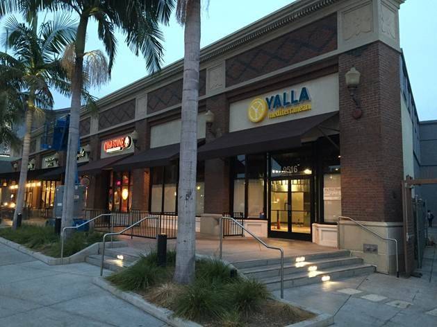 Yalla Mediterranean | restaurant | 9516 Culver Blvd, Culver City, CA 90232, USA | 3102801650 OR +1 310-280-1650