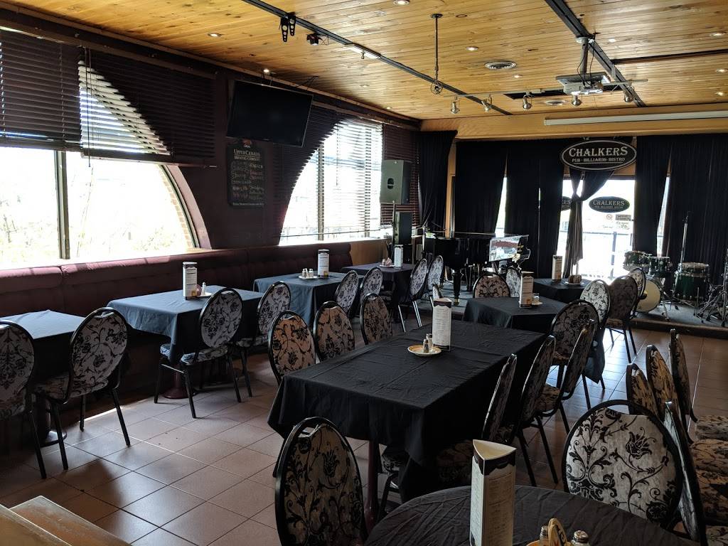 Chalkers Pub Billiards Bistro | restaurant | 247 Marlee Ave, North York, ON M6B 1N3, Canada | 4167892531 OR +1 416-789-2531