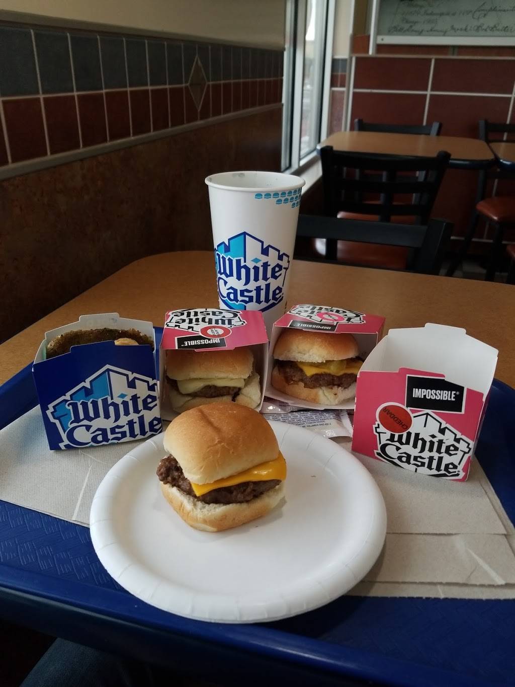 White Castle | restaurant | 7921 Indianapolis Blvd, Hammond, IN 46324, USA | 2198441296 OR +1 219-844-1296