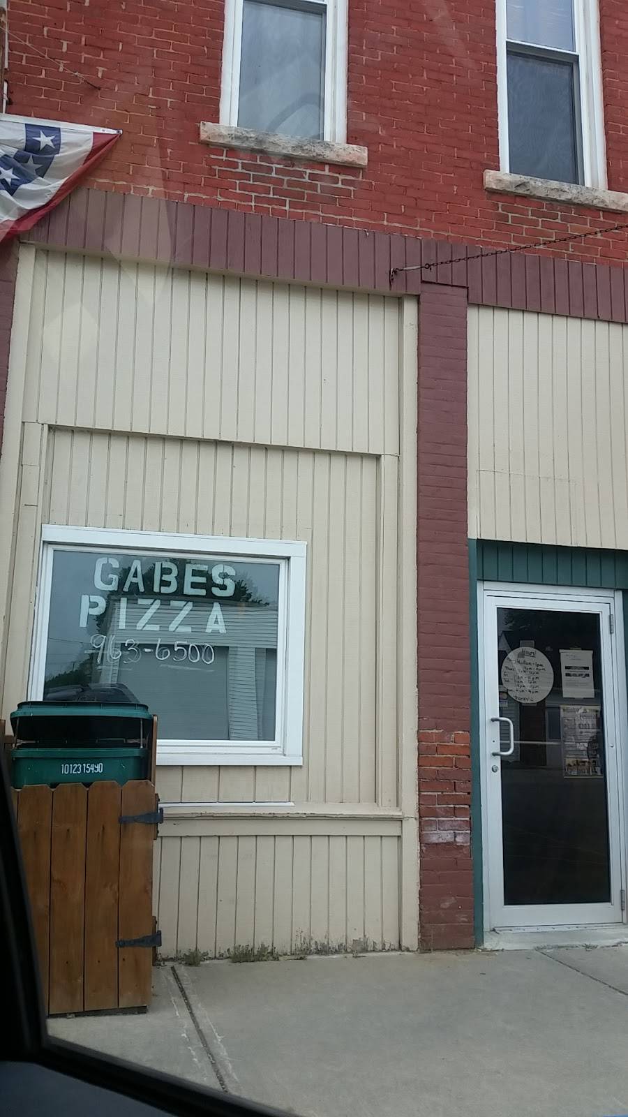 Gabes Pizza | restaurant | 118 S Main St, Sharpsville, IN 46068, USA | 7659636500 OR +1 765-963-6500
