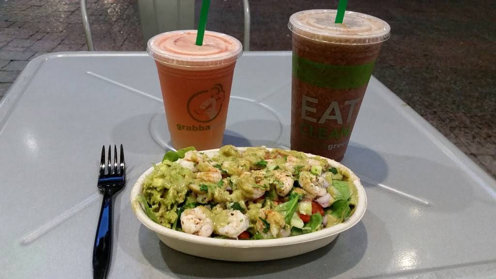 Grabbagreen Food + Juice , Charlotte EpiCentre | restaurant | 210 E Trade St B-124, Charlotte, NC 28202, USA | 7042083600 OR +1 704-208-3600