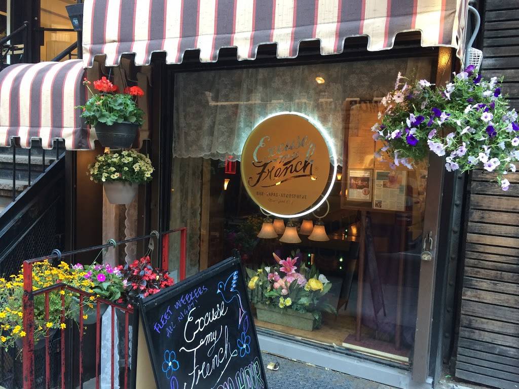 Excuse My French | restaurant | 96 Orchard St, New York, NY 10002, USA | 2127809600 OR +1 212-780-9600