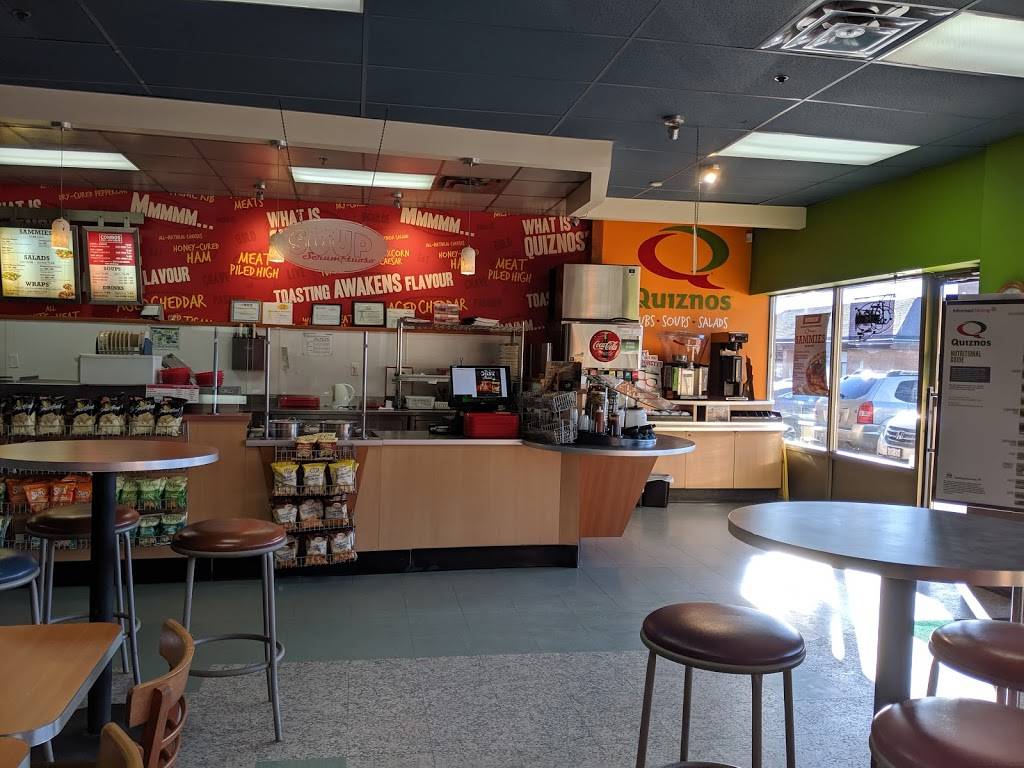 Quiznos | restaurant | 205 Marycroft Ave Unit 5, Woodbridge, ON L4L 5X7, Canada | 9056520721 OR +1 905-652-0721