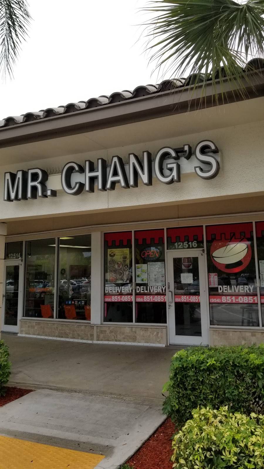 Mr. Changs | meal delivery | 12516 W Sunrise Blvd, Sunrise, FL 33323, USA | 9548510851 OR +1 954-851-0851