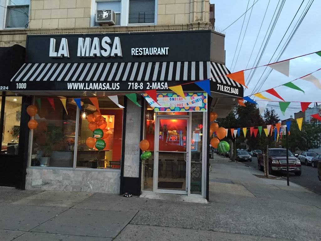 La Masa | restaurant | 1000 Morris Park Ave, Bronx, NY 10462, USA | 7188228400 OR +1 718-822-8400