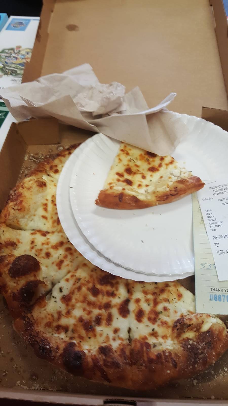 Pizzeria Italia | restaurant | 2923 Vineland Rd, Kissimmee, FL 34746, United States | 4078090000 OR +1 407-809-0000