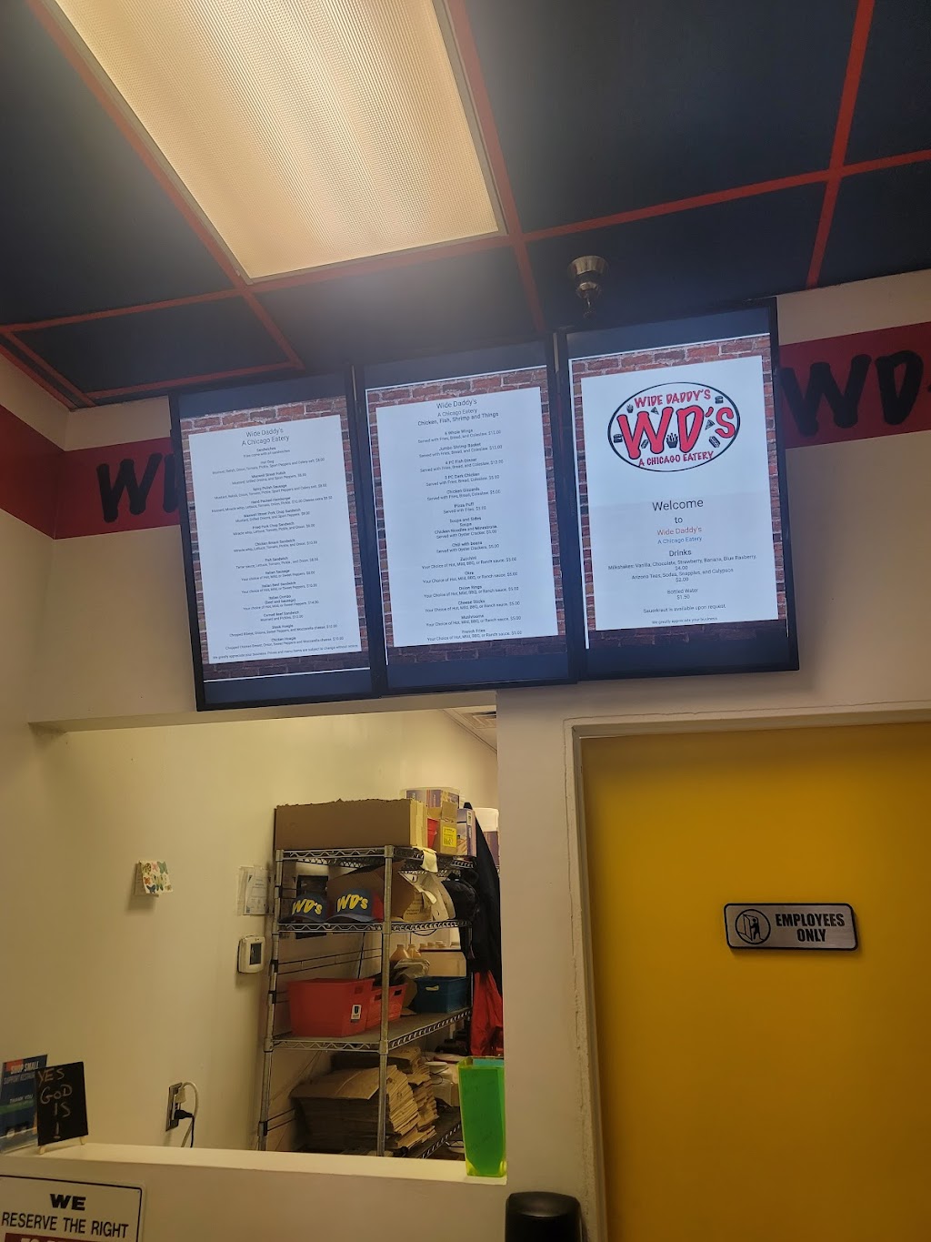 Wide Daddys LLC | restaurant | 2706 E University Dr SUITE 10, Mesa, AZ 85213, USA | 4805903934 OR +1 480-590-3934