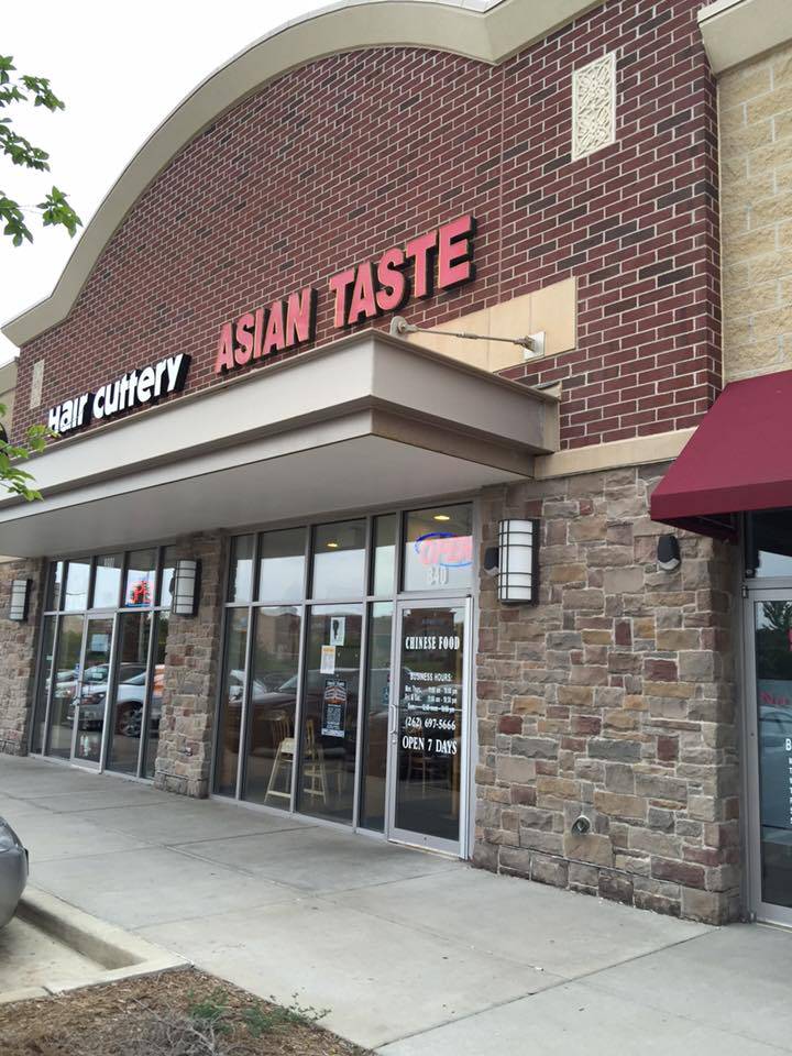 Asian Taste | restaurant | 9901 77th St #840, Pleasant Prairie, WI 53158, USA | 2626975666 OR +1 262-697-5666