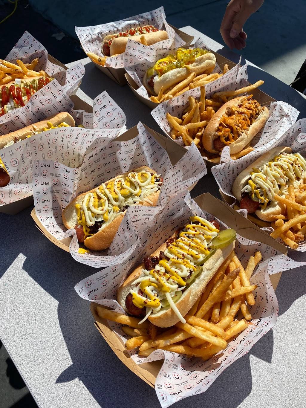 Umai Savory Hot Dogs | restaurant | 8443 Haven Ave #183, Rancho Cucamonga, CA 91730, USA | 9095273113 OR +1 909-527-3113