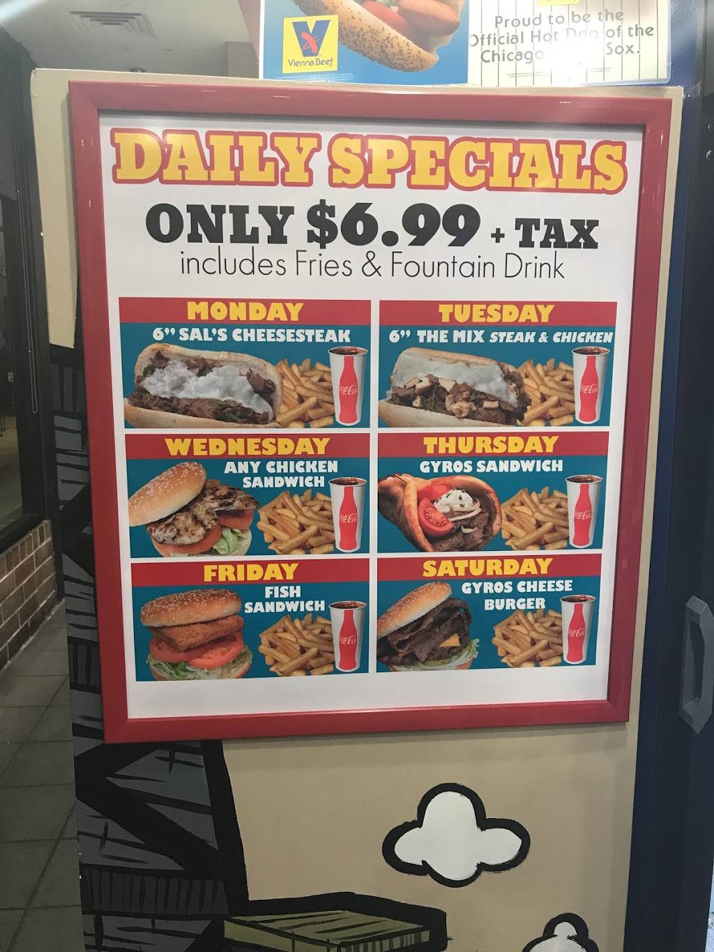 Salzos Phillys - Palos Park, IL | restaurant | 13000 South La Grange Road, Palos Park, IL 60464, USA | 7088275022 OR +1 708-827-5022