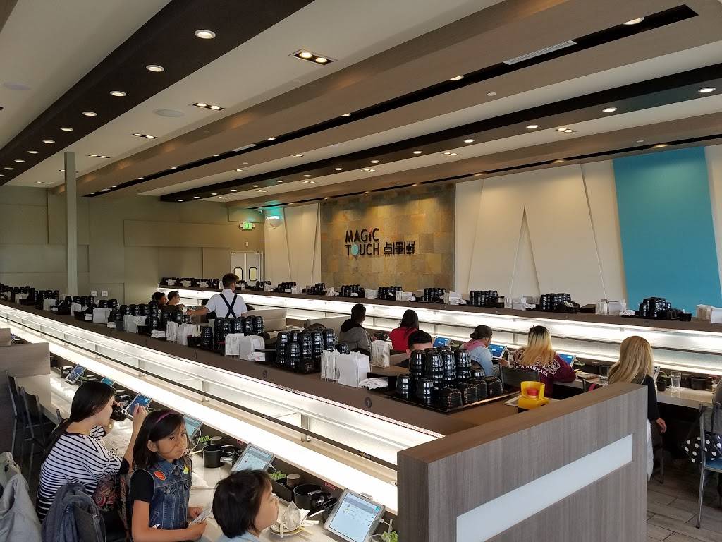 Magic Touch Bullet Train Sushi | restaurant | 11900 South St #105, Cerritos, CA 90703, USA | 5624025177 OR +1 562-402-5177