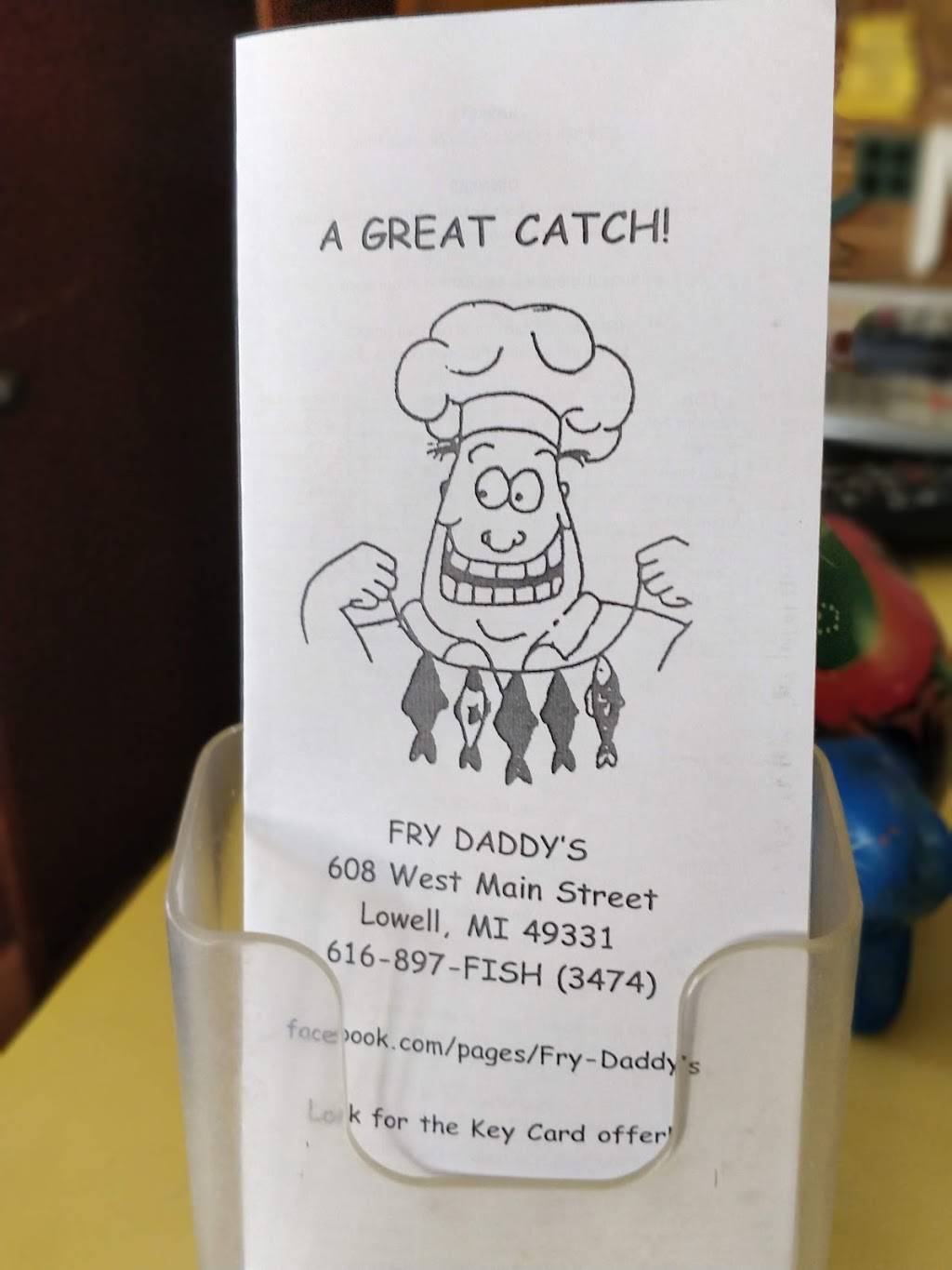 Fry Daddys | restaurant | 608 W Main St, Lowell, MI 49331, USA | 6168973474 OR +1 616-897-3474