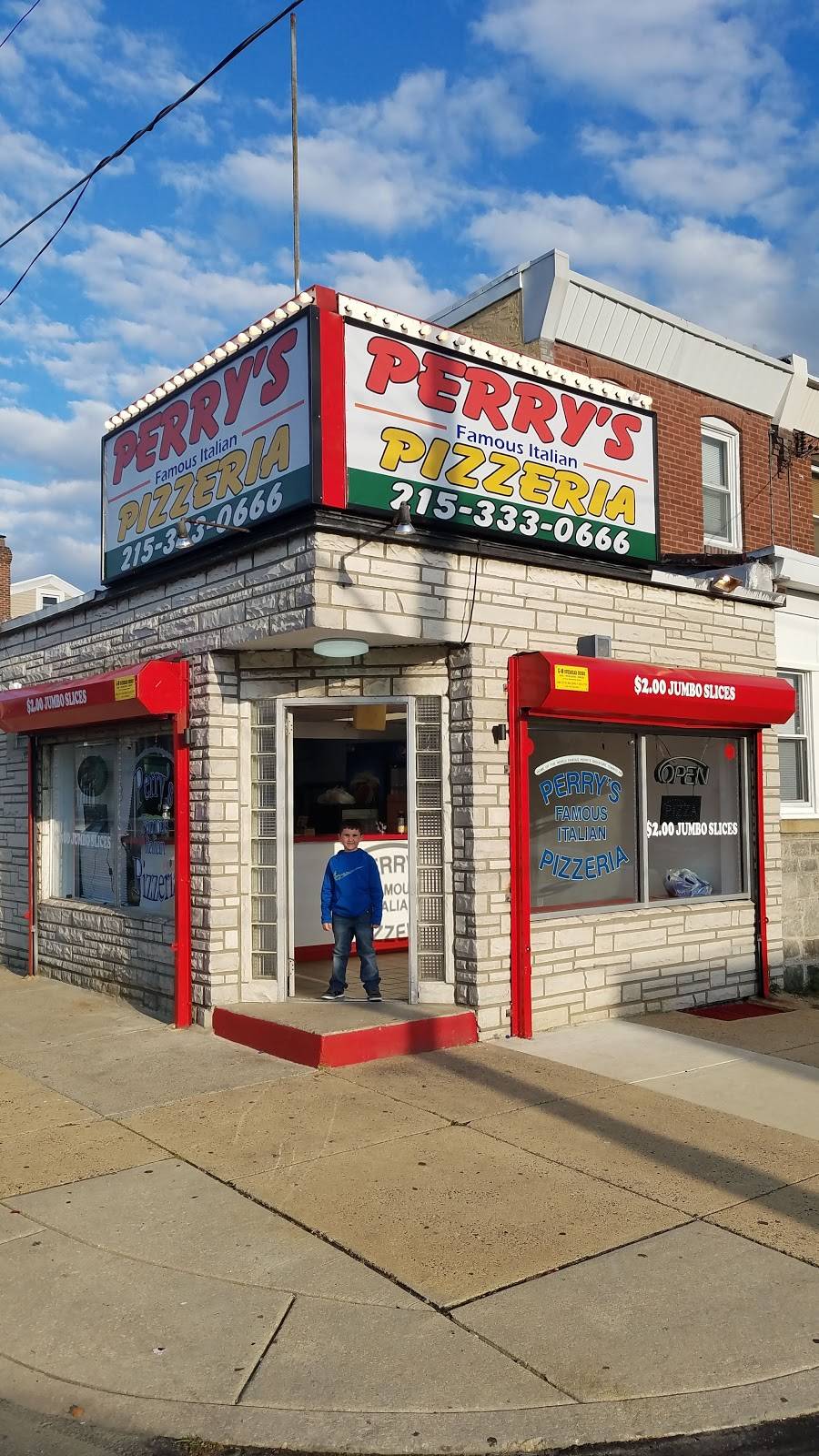 Perrys Pizza | restaurant | 4221 Benner St, Philadelphia, PA 19135, USA | 2153330666 OR +1 215-333-0666