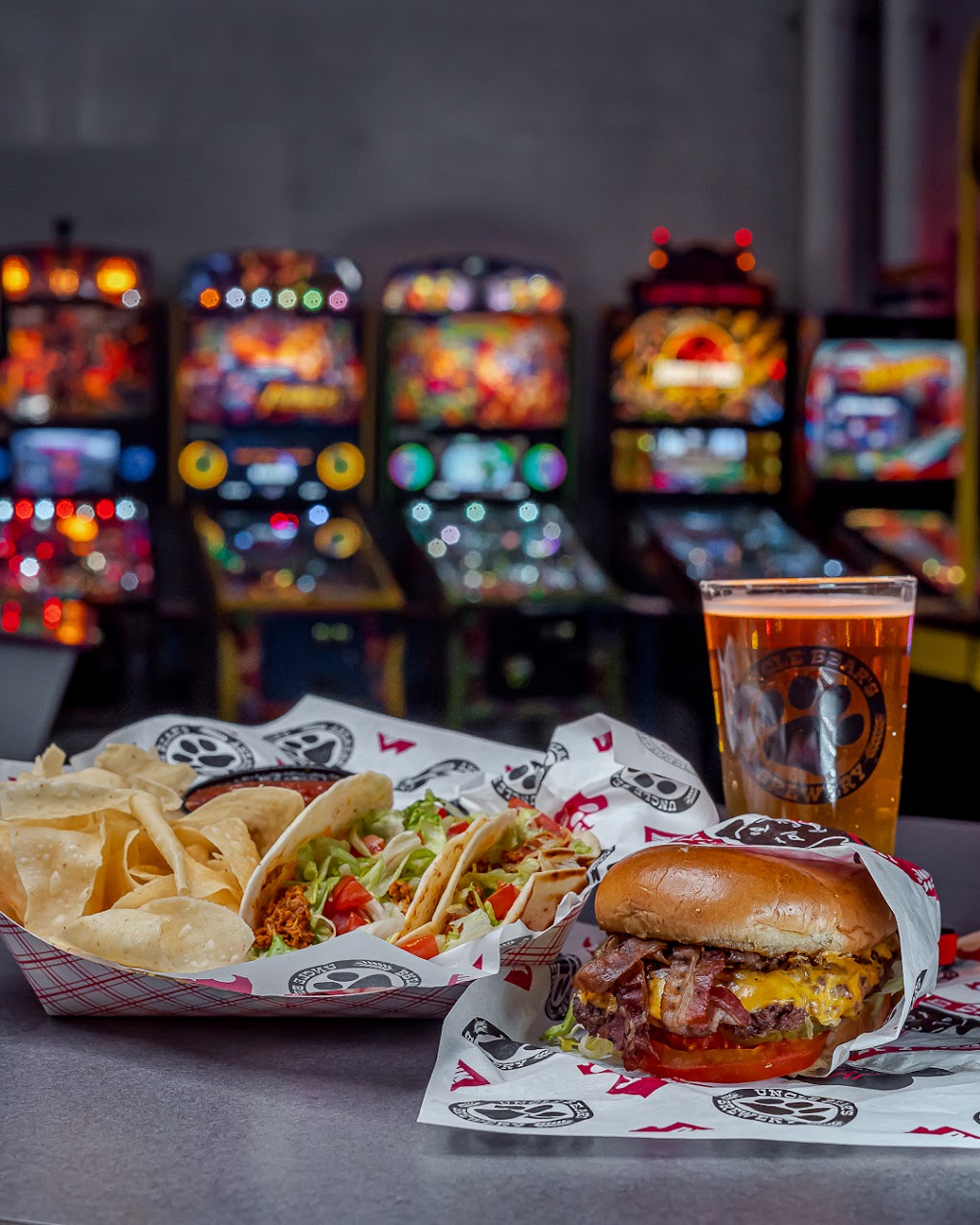 Dangerzone Arcade | restaurant | Inside Uncle Bears Brewery Taproom & Yard, 614 E Germann Rd, Gilbert, AZ 85297, USA | 6024036470 OR +1 602-403-6470