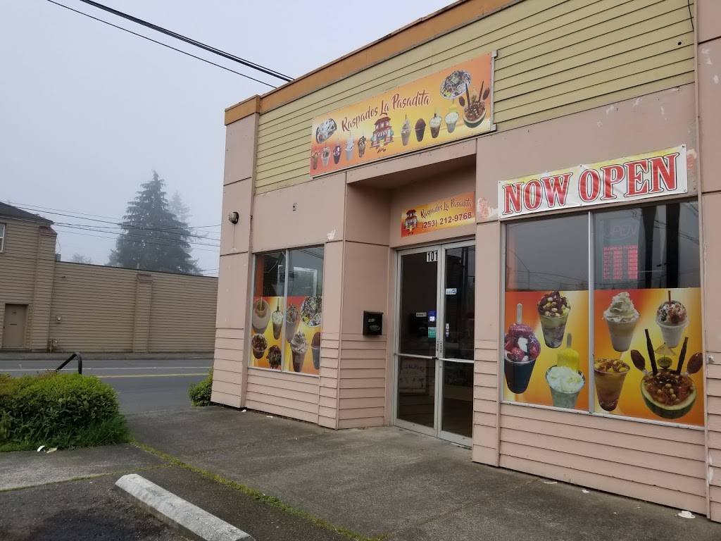 Raspados La Pasadita | restaurant | 6332 Pacific Ave #202, Tacoma, WA 98408, USA | 2532129768 OR +1 253-212-9768