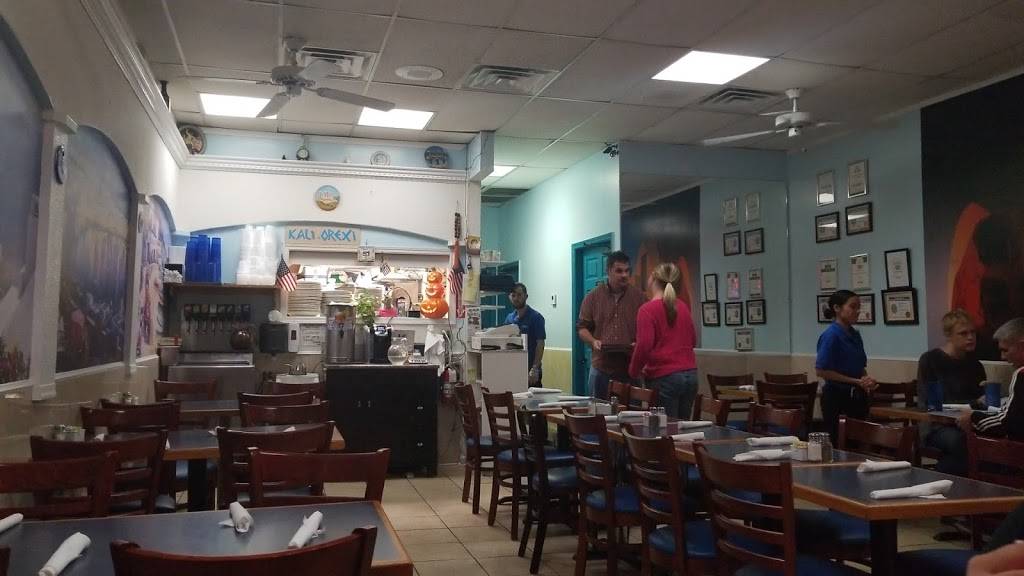 Santorini Greek Cuisine | restaurant | 210 N Woodland Blvd, DeLand, FL 32720, USA | 3867367726 OR +1 386-736-7726