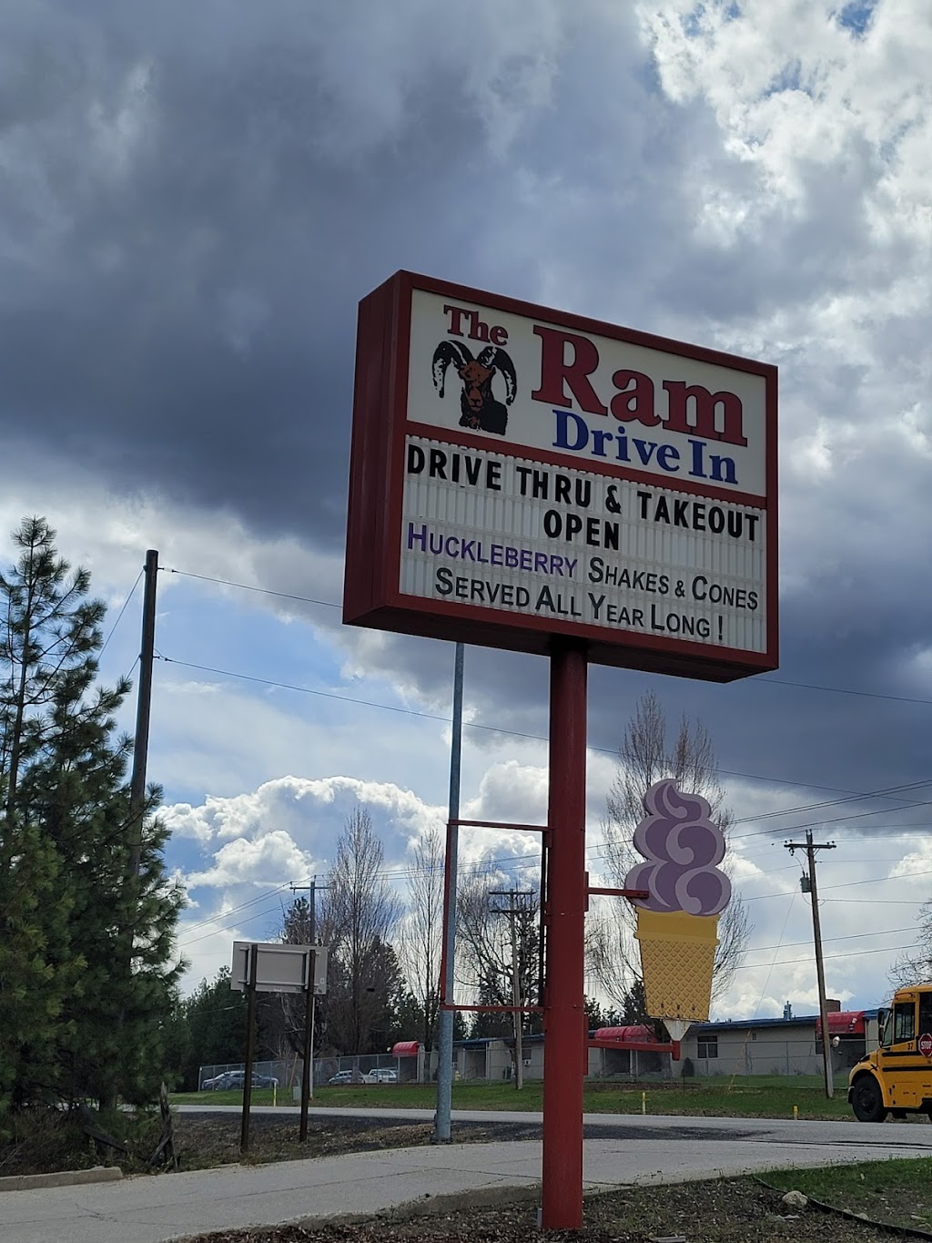 The Ram Drive-In | restaurant | 34608 N Newport Hwy, Chattaroy, WA 99003, USA | 5092928959 OR +1 509-292-8959