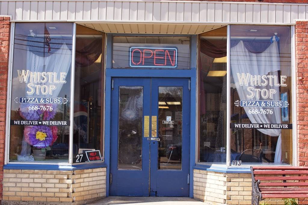 Whistle Stop Pizza & Subs | restaurant | 27 E Main St, Old Fort, NC 28762, USA | 8286687676 OR +1 828-668-7676