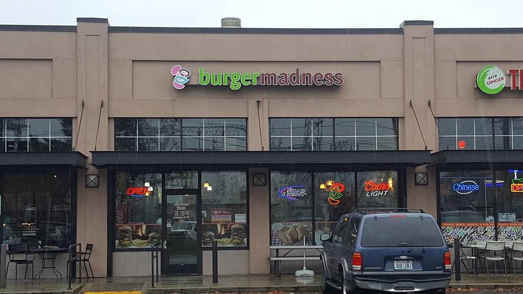 Burger Madness Seattle | restaurant | 4117 4th Ave S, Seattle, WA 98134, USA | 2066233178 OR +1 206-623-3178