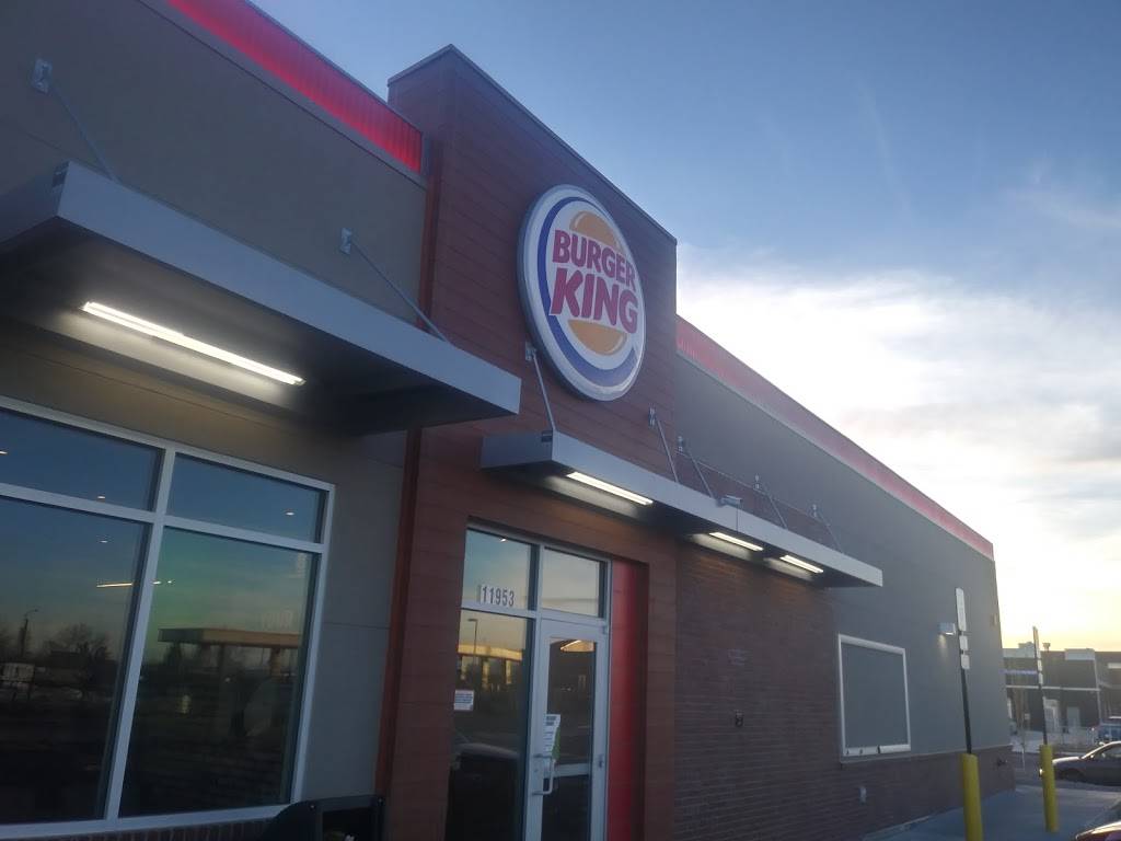Burger King | restaurant | 11953 Holly St, Thornton, CO 80233, USA | 7205908501 OR +1 720-590-8501