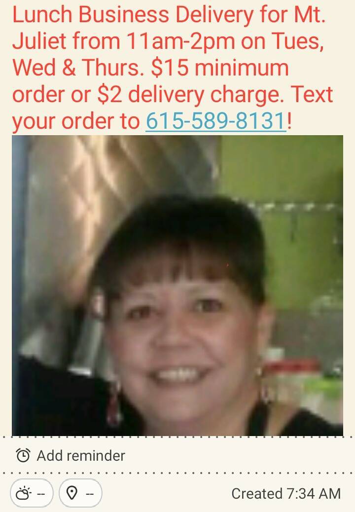 Melanis Cafe | cafe | 11190 Lebanon Rd, Mt. Juliet, TN 37122, USA | 6155898131 OR +1 615-589-8131