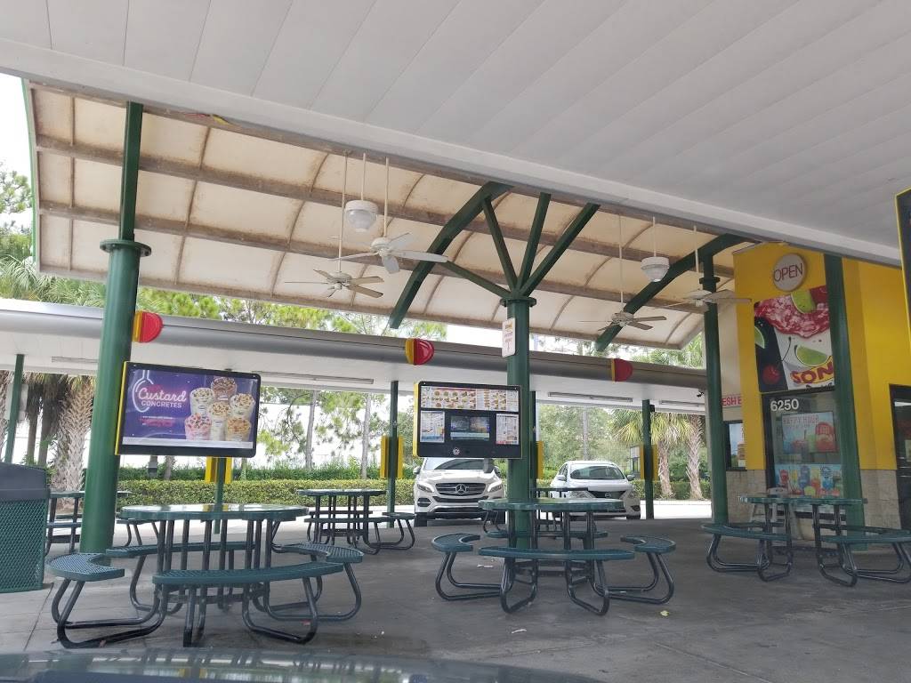Sonic Drive-In | restaurant | 6300 Lake Worth Rd, Greenacres, FL 33463, USA | 5619653800 OR +1 561-965-3800