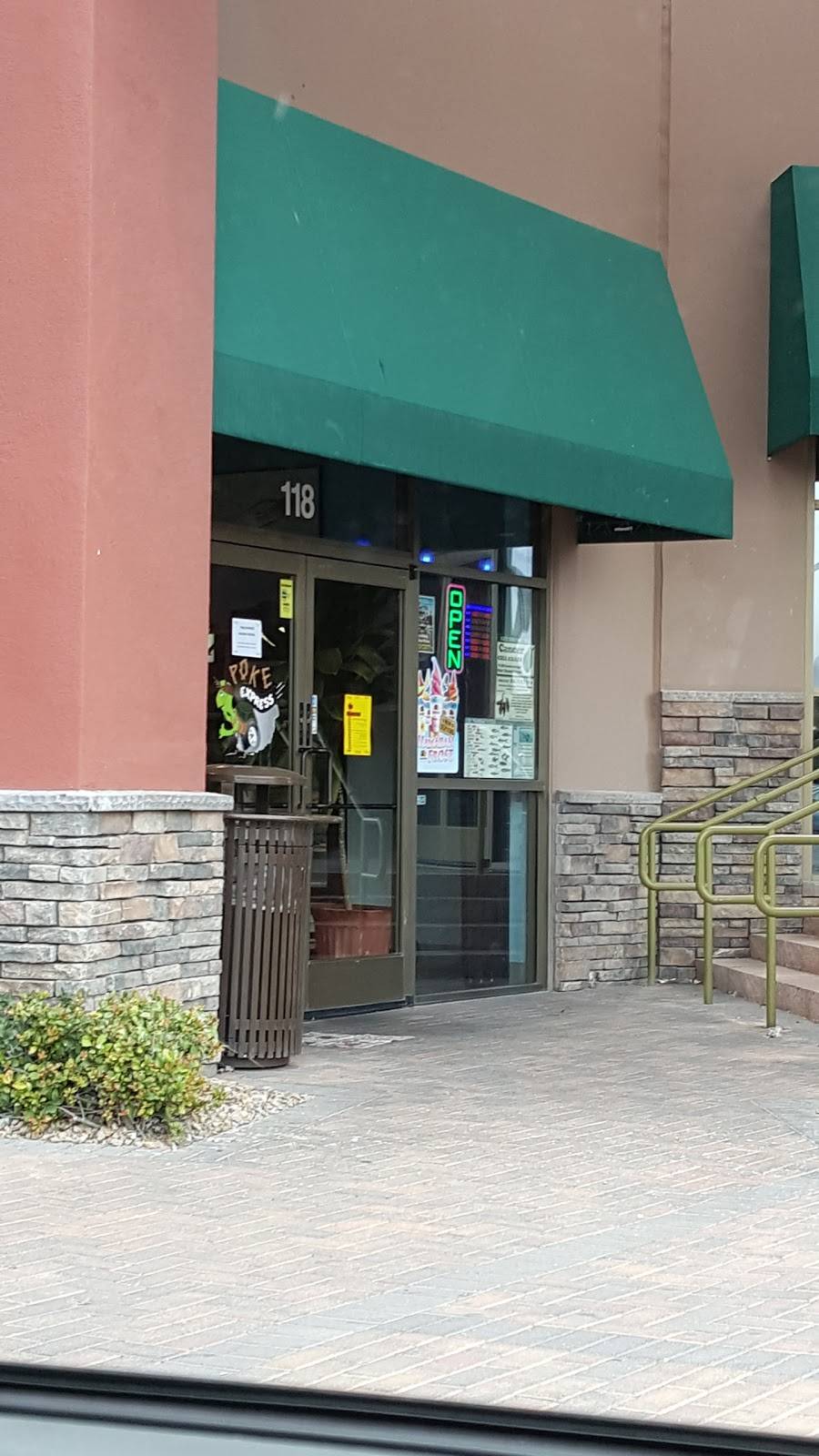 Poke Express | restaurant | 655 W Craig Rd #118, North Las Vegas, NV 89032, USA | 7026390500 OR +1 702-639-0500