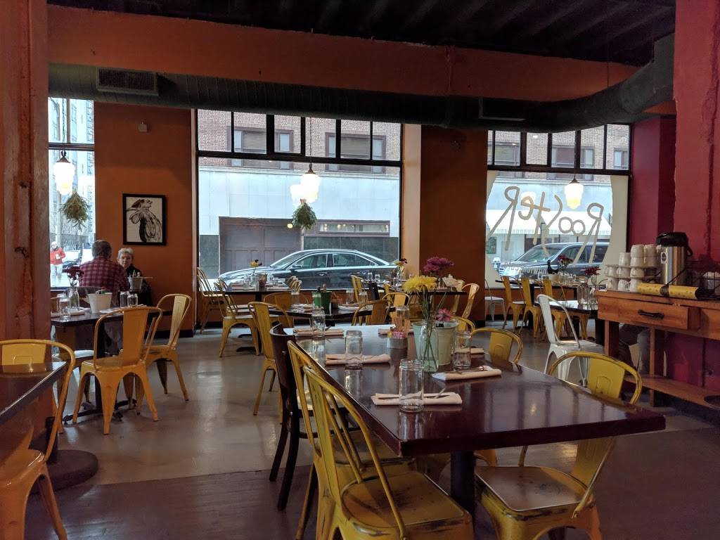 Rooster | cafe | 1104 Locust St, St. Louis, MO 63101, USA | 3142418118 OR +1 314-241-8118