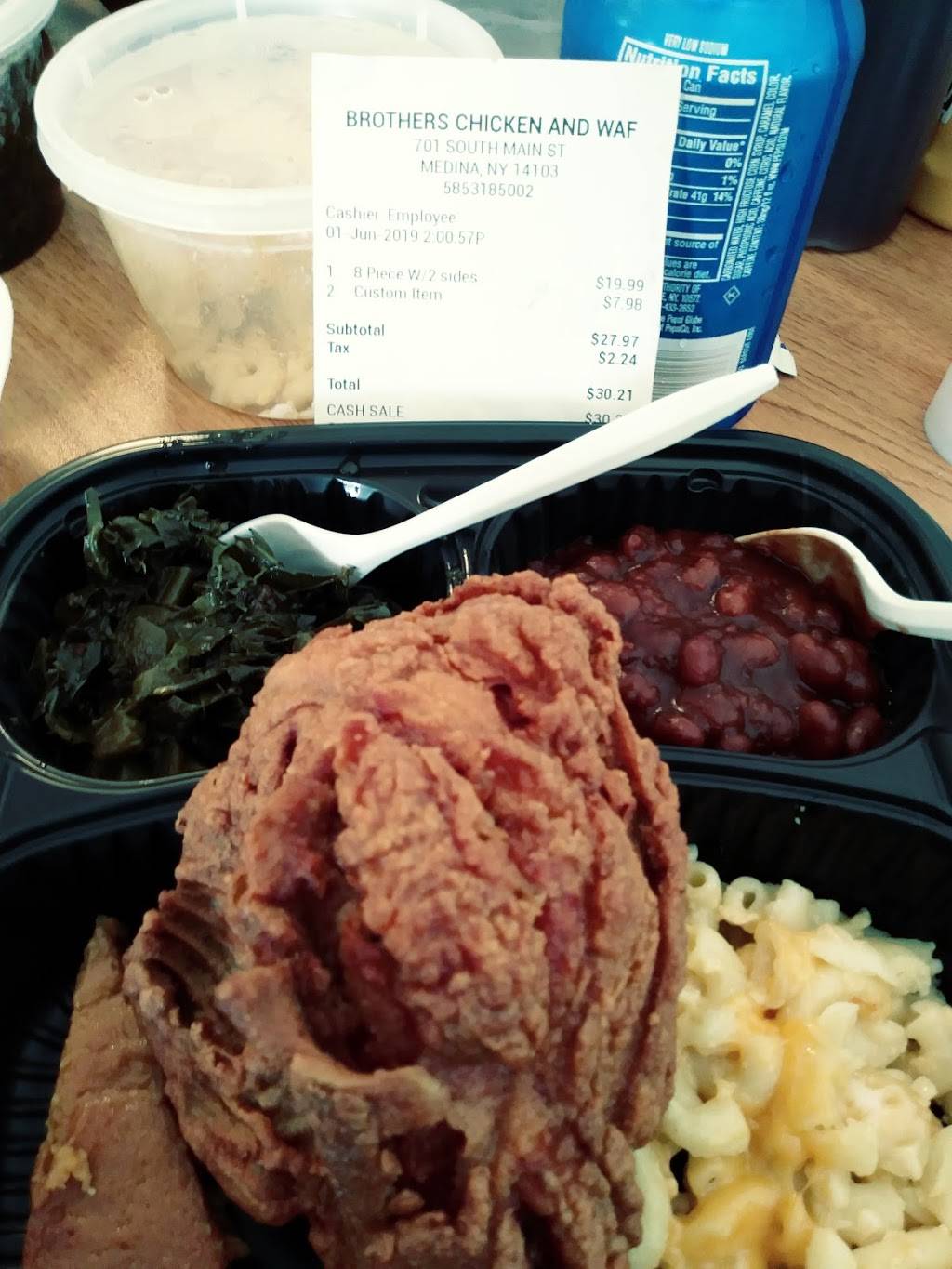 Brothers Fried Chicken and Waffles | restaurant | 701 S Main St, Medina, NY 14103, USA | 5853185002 OR +1 585-318-5002