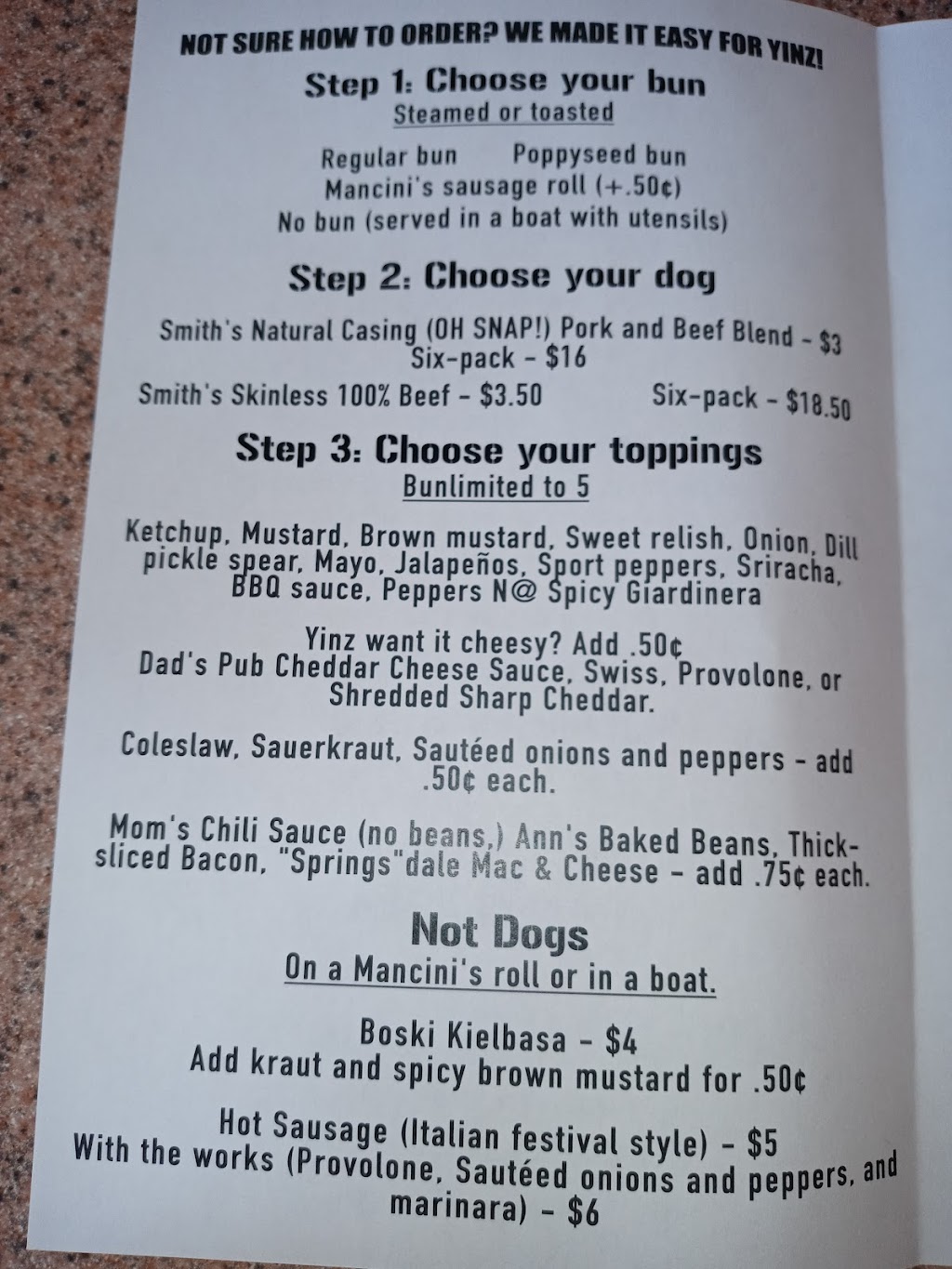 Pittsburgh Street Dogs | restaurant | 551 Pittsburgh St, Springdale, PA 15144, USA | 7247157221 OR +1 724-715-7221