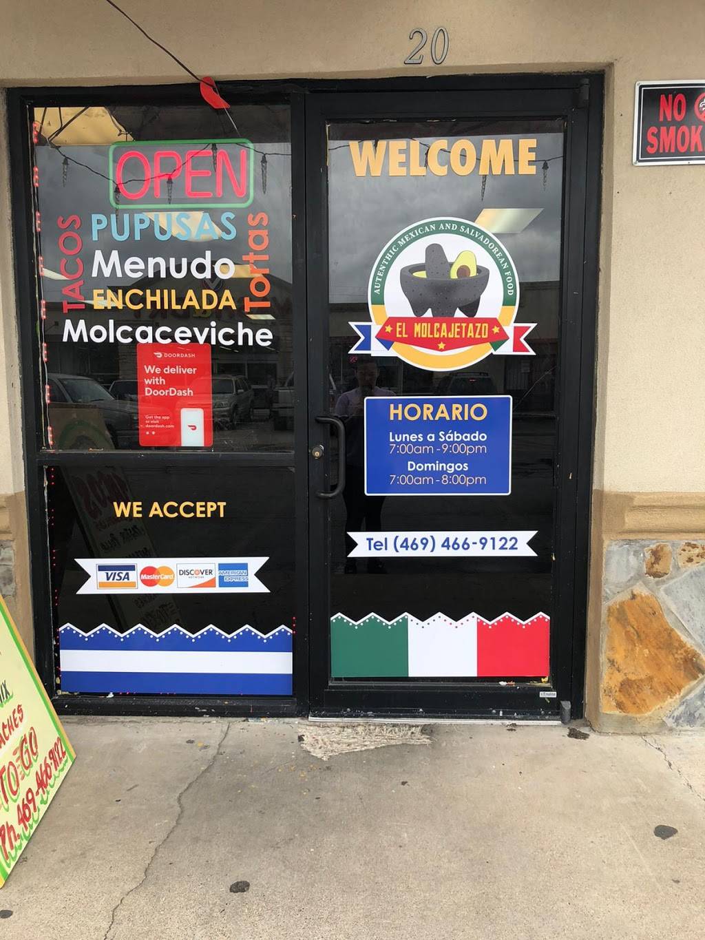 El Molcajetazo Autenthic Mexican and Salvadorean food | restaurant | 11055 Dennis Rd Suite #20, Dallas, TX 75229, USA | 4694669122 OR +1 469-466-9122