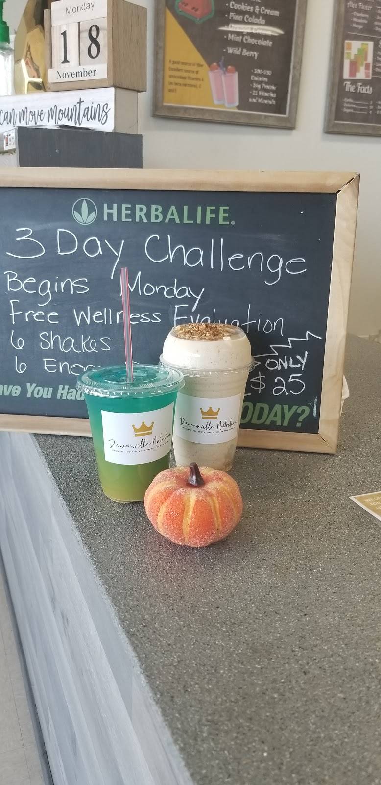Duncanville Nutrition | restaurant | 111 S Cedar Ridge Dr Suite 135, Duncanville, TX 75116, USA | 4697596570 OR +1 469-759-6570
