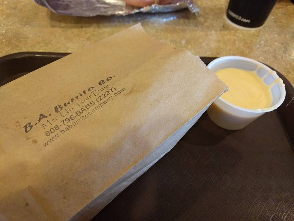 B.A. Burrito Co. | restaurant | 1607 Losey Blvd S, La Crosse, WI 54601, USA | 6087962227 OR +1 608-796-2227