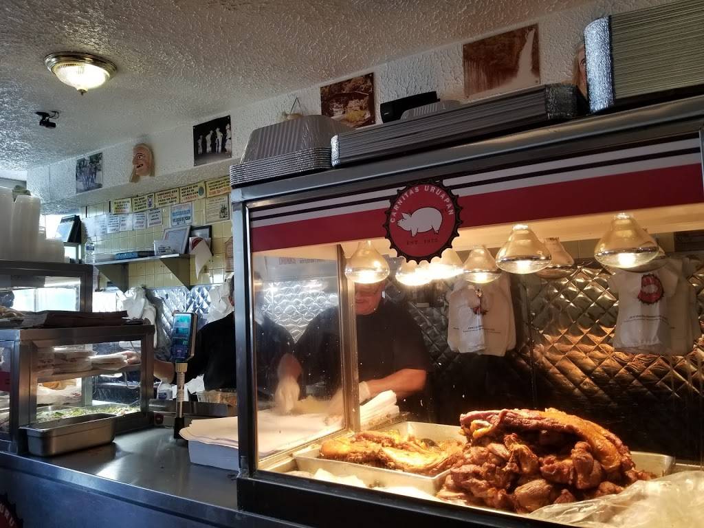 Carnitas Uruapan Restaurant | restaurant | 1725 W 18th St, Chicago, IL 60608, USA | 3122262654 OR +1 312-226-2654