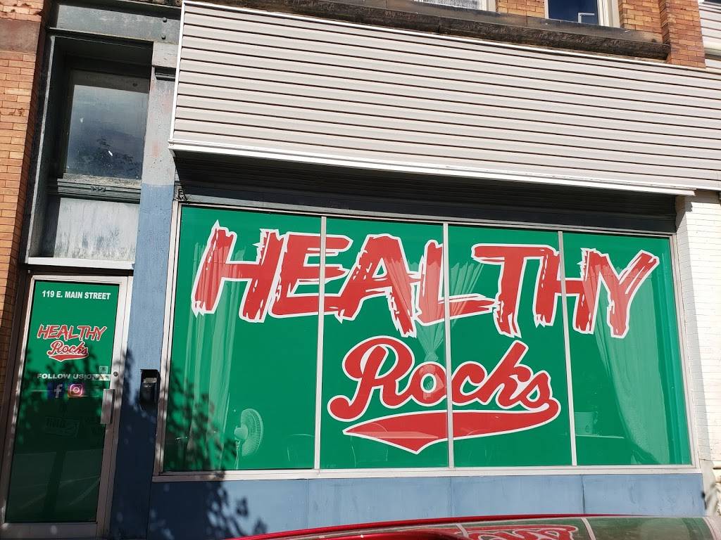 Healthy Rocks | restaurant | 119 E Main St, Barnesville, OH 43713, USA | 7403915621 OR +1 740-391-5621