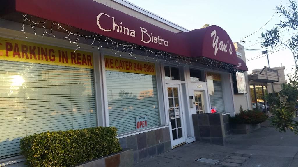 Yans China Bistro | restaurant | 2929 N Main, Walnut Creek, CA 94597, USA | 9259445968 OR +1 925-944-5968