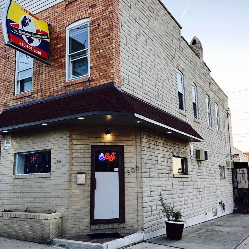 La Taverna Ecuatoriana Restaurante | restaurant | 300 Oldham St, Baltimore, MD 21224, USA | 4105018020 OR +1 410-501-8020