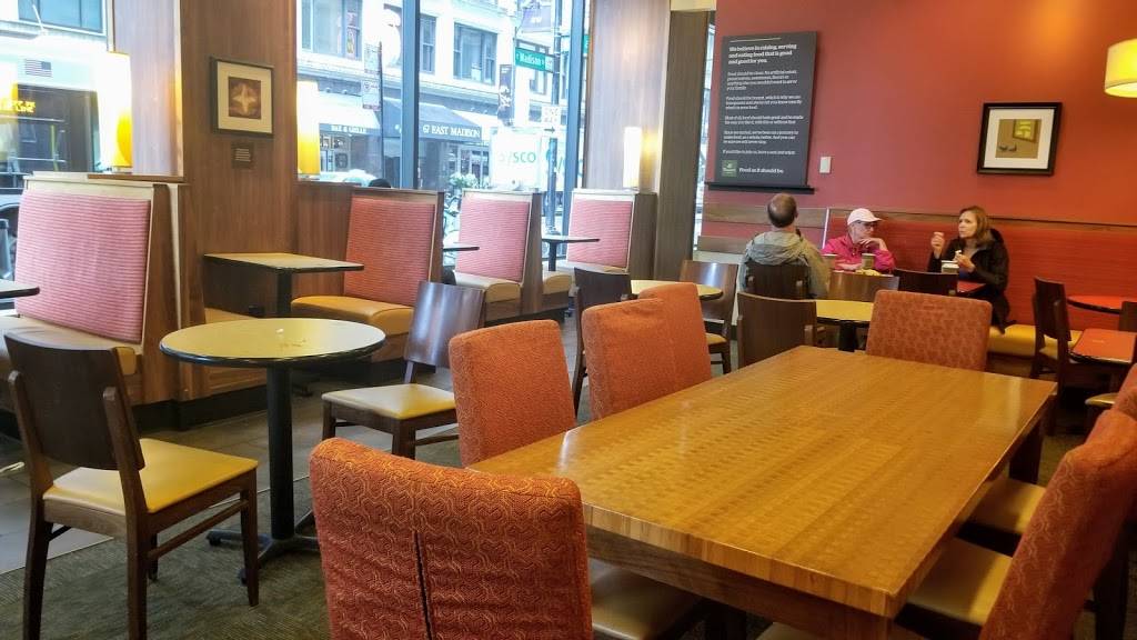 Panera Bread | bakery | 2 N Michigan Ave, Chicago, IL 60602, USA | 3123326895 OR +1 312-332-6895