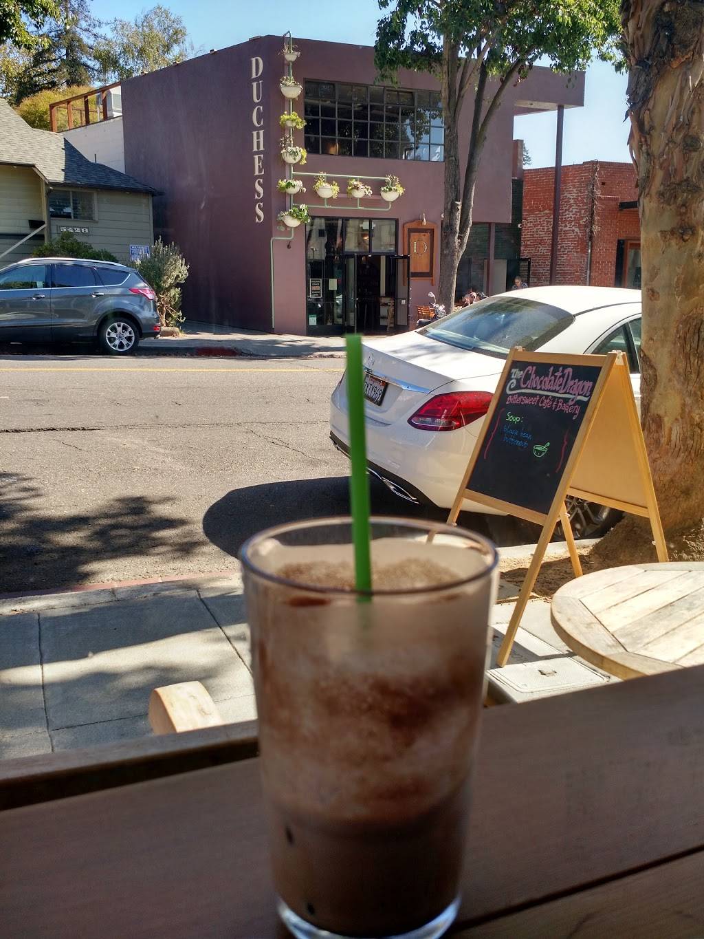 The Chocolate Dragon Bittersweet Cafe and Bakery | restaurant | 5427 College Ave, Oakland, CA 94618, USA | 5106814456 OR +1 510-681-4456