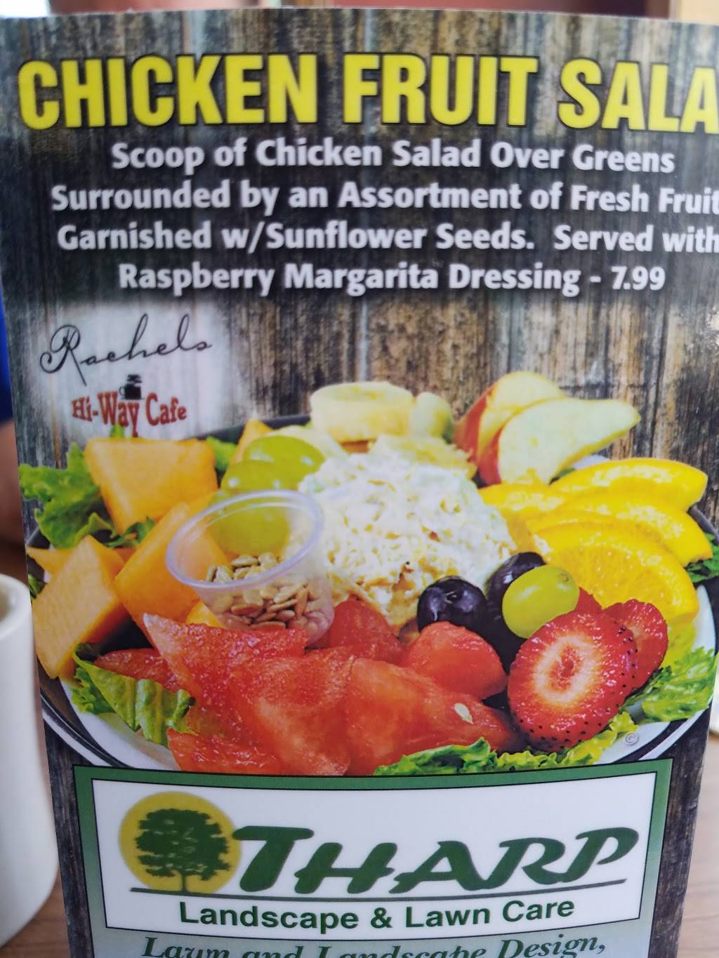 Rachels Hi-Way Cafe | restaurant | 2617 S Park Ave, Alexandria, IN 46001, USA | 7657242944 OR +1 765-724-2944