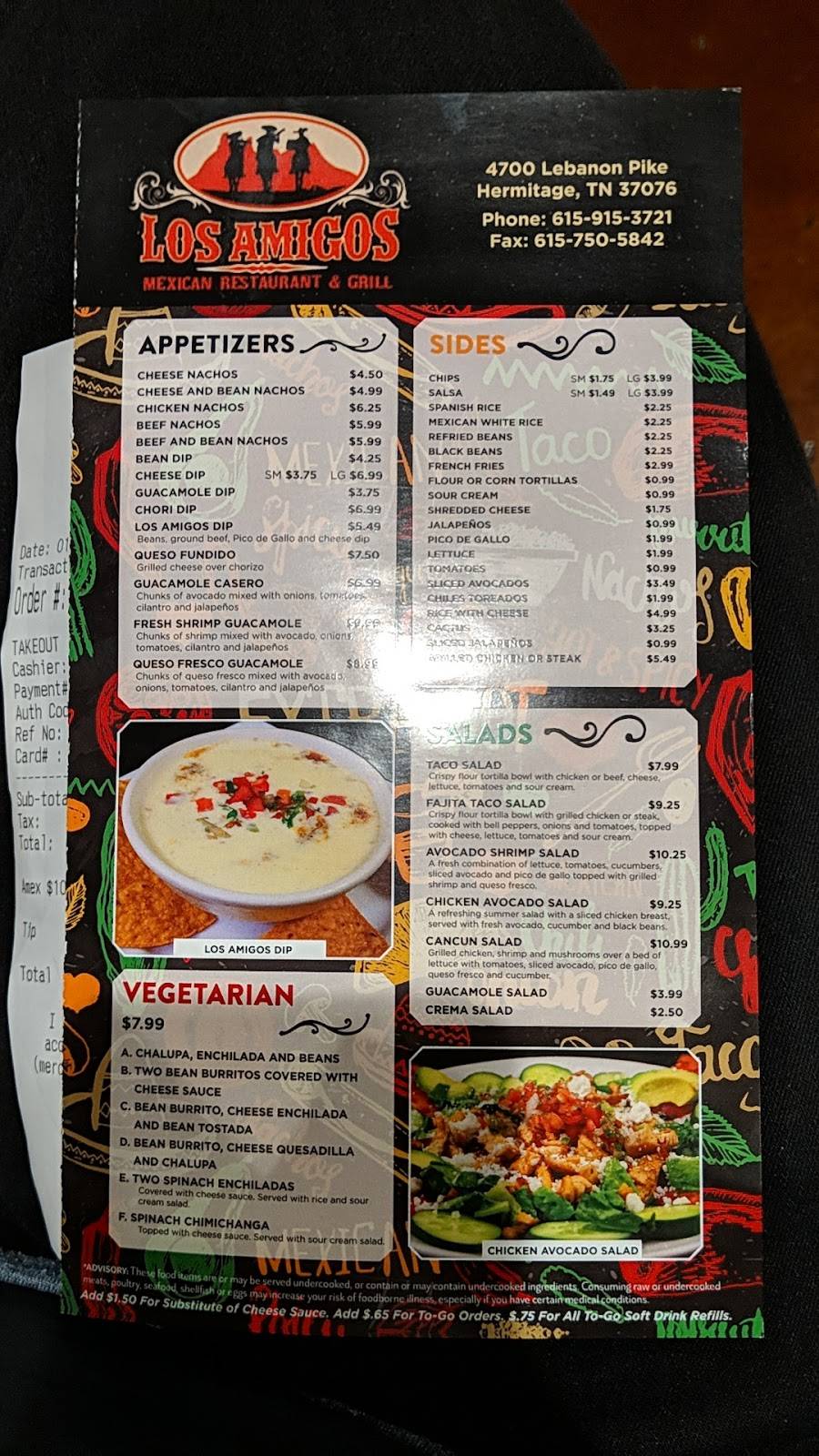 Los amigos | restaurant | 4700 Lebanon Pike, Hermitage, TN 37076, USA | 6159153721 OR +1 615-915-3721